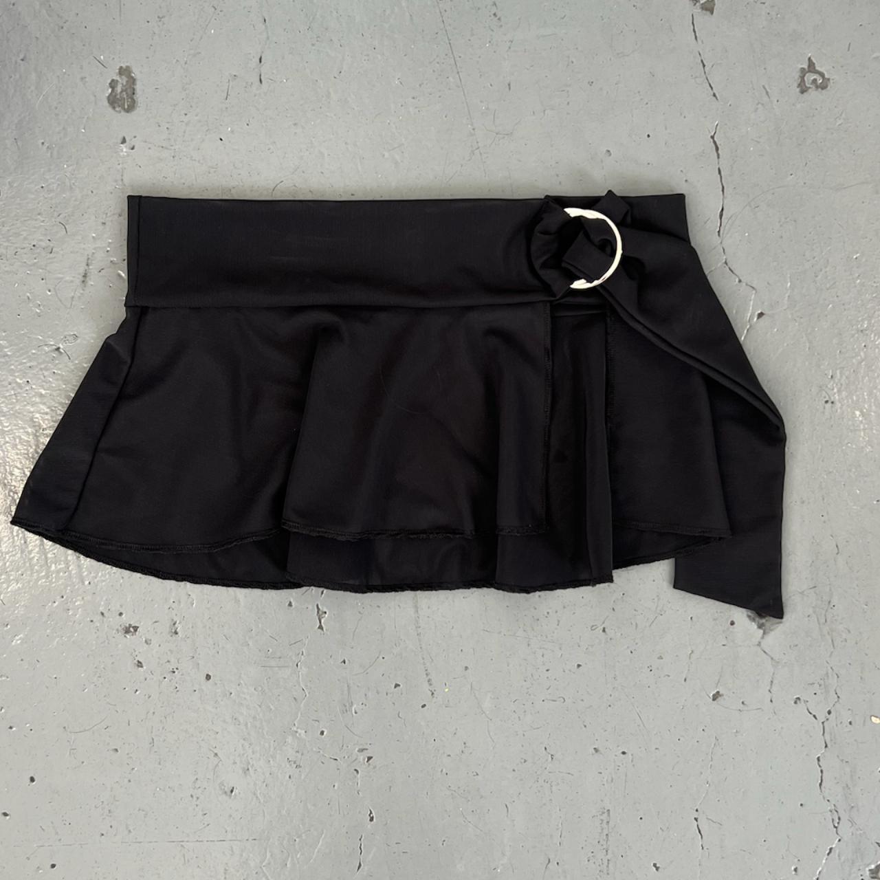 ARE YOU AM I Women's Black Skirt (4)