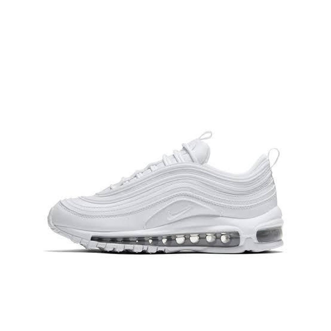Nike Air Max 97 in white/silver size US5/UK4.5.... | Depop