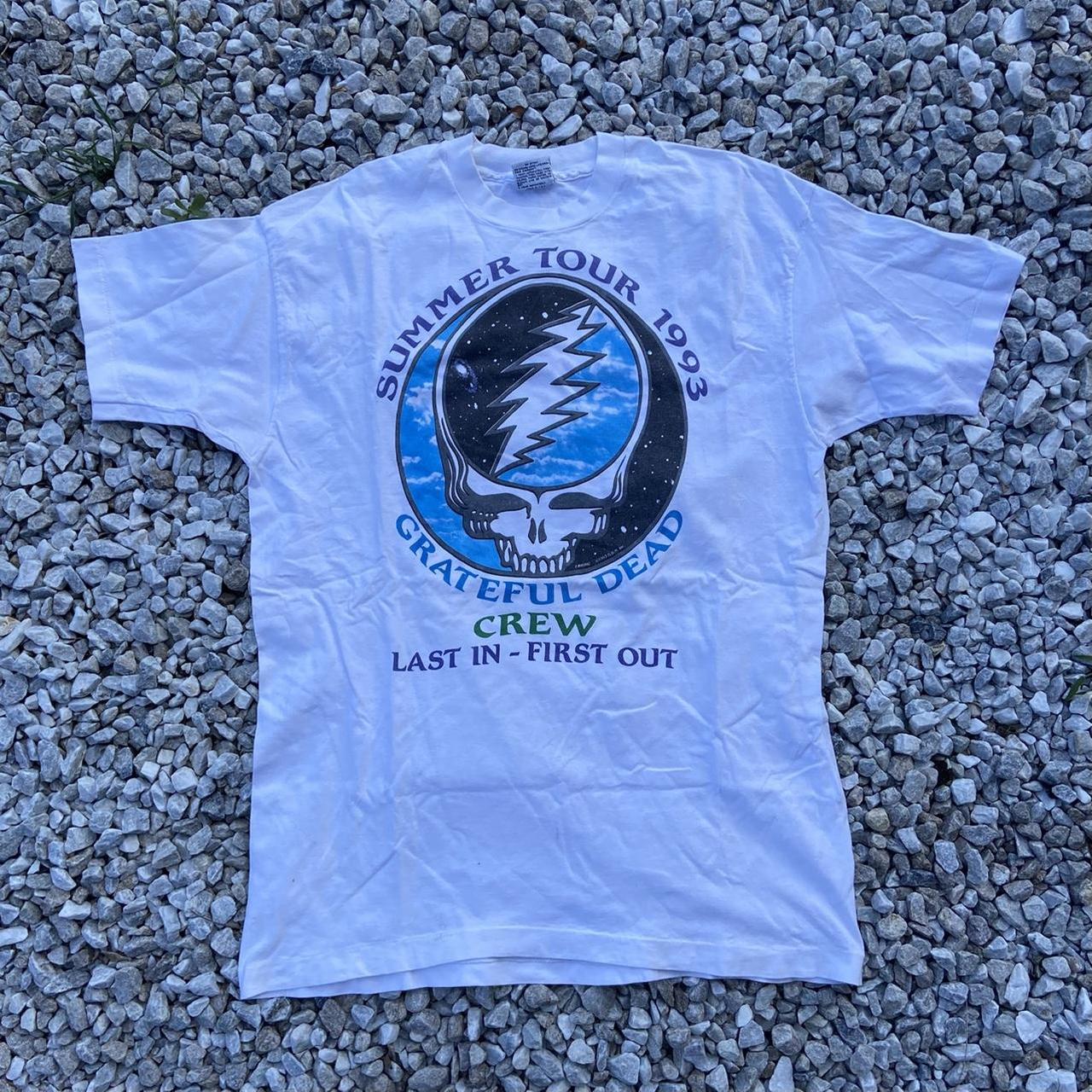 Grateful Dead 1993 Summer Tour Crew Vintage T-Shirt