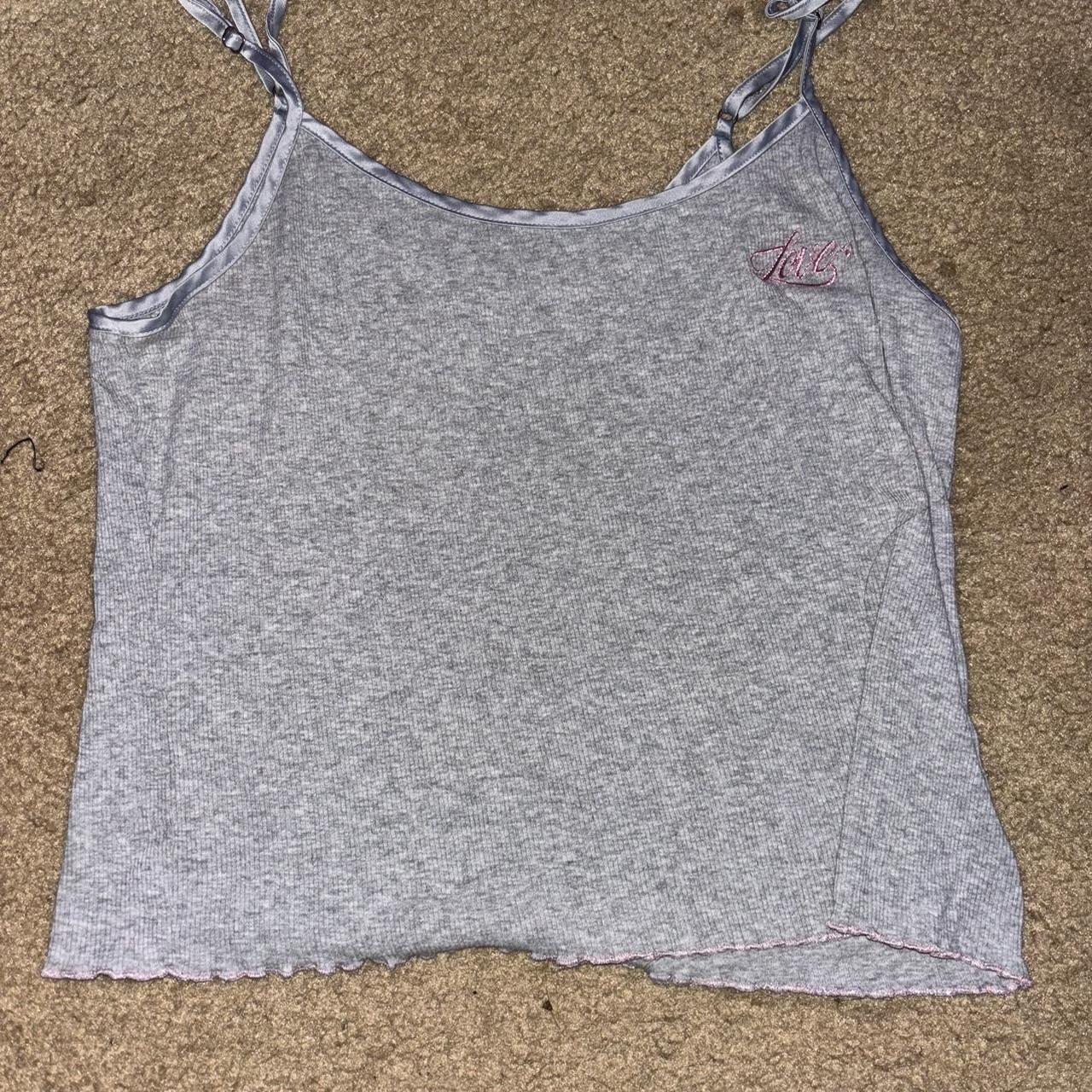 Victoria’s Secret grey lounge tank top - Depop