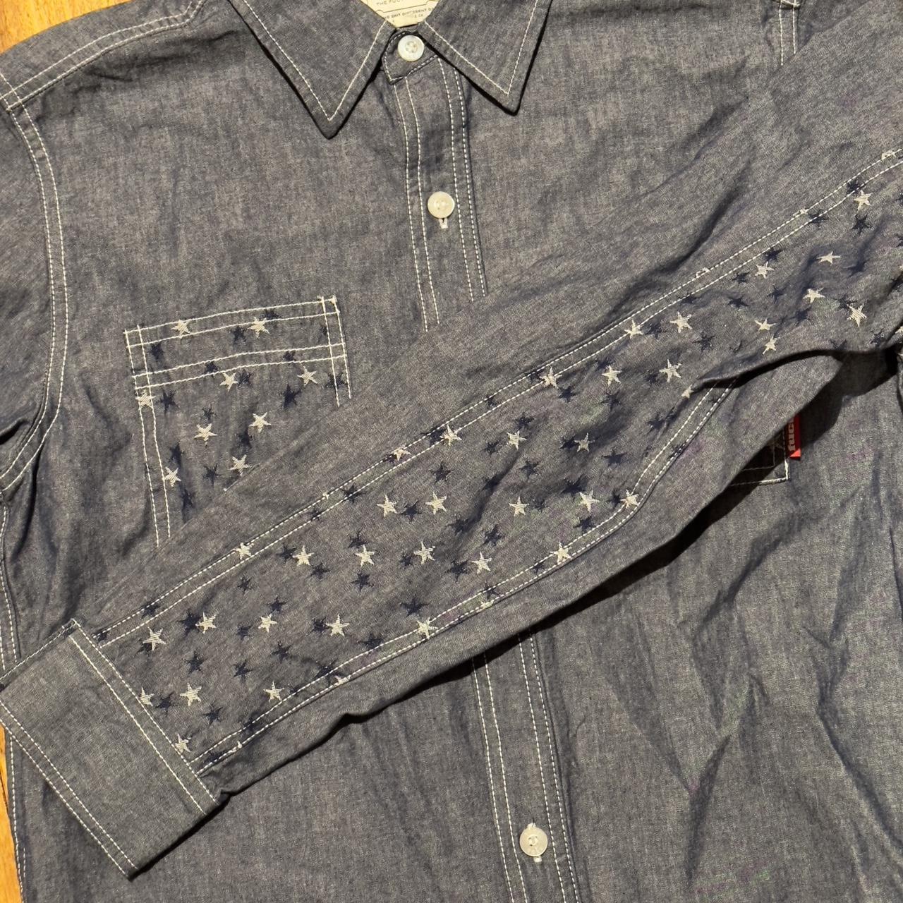 FUCT SSDD DENIM SHIRT Size small (Japan small, so | Depop