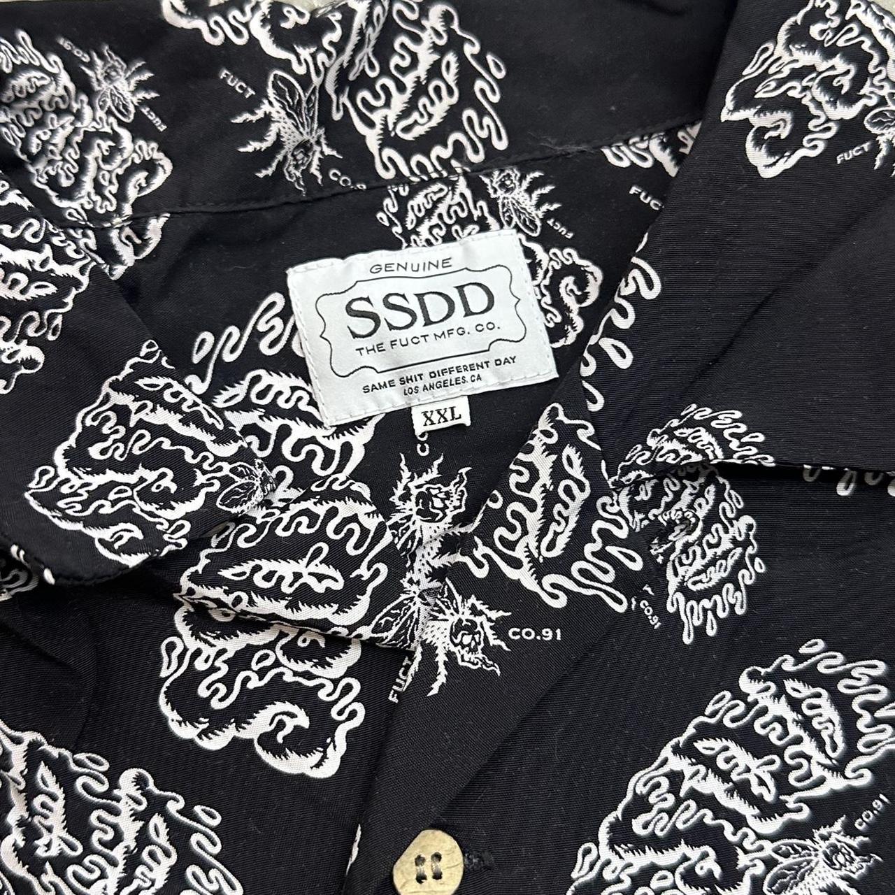 (2XL)FUCT SSDD 総柄シャツ FUCT SSDD 長袖シャツ ペイズリー柄 M - メルカリ