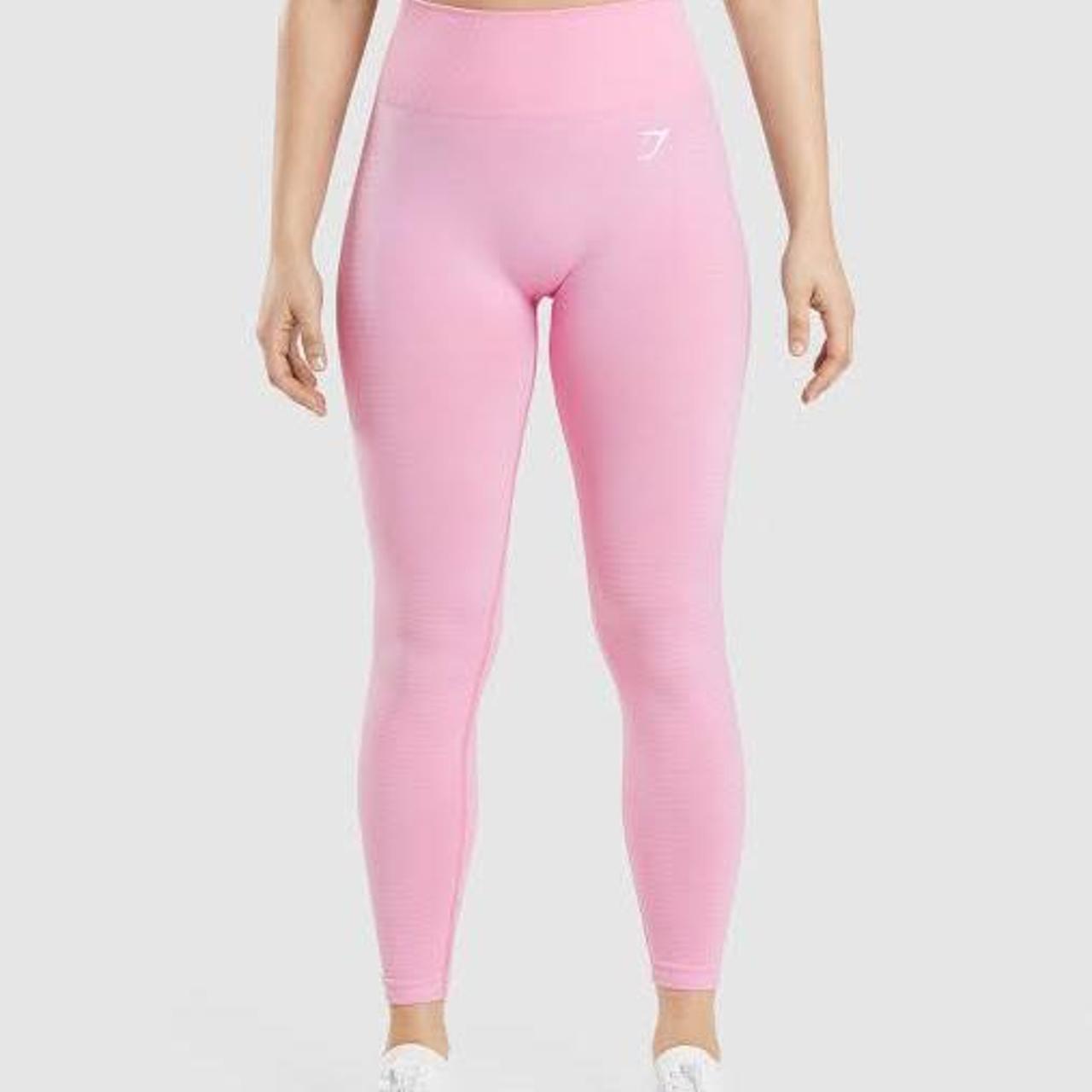 Women's Pink Leggings Depop