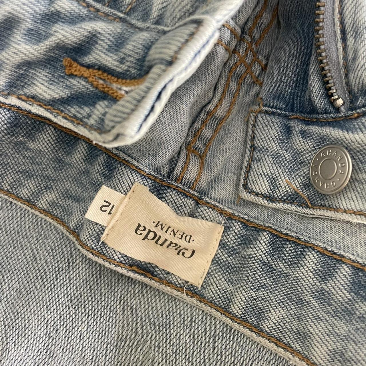 Ghanda jeans Wide leg Size 12 Depop