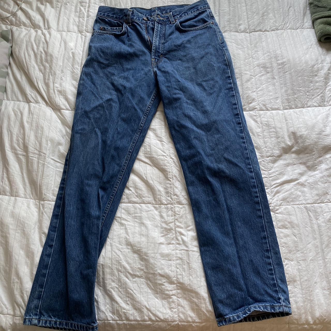 costco blue jeans, really flattering Depop