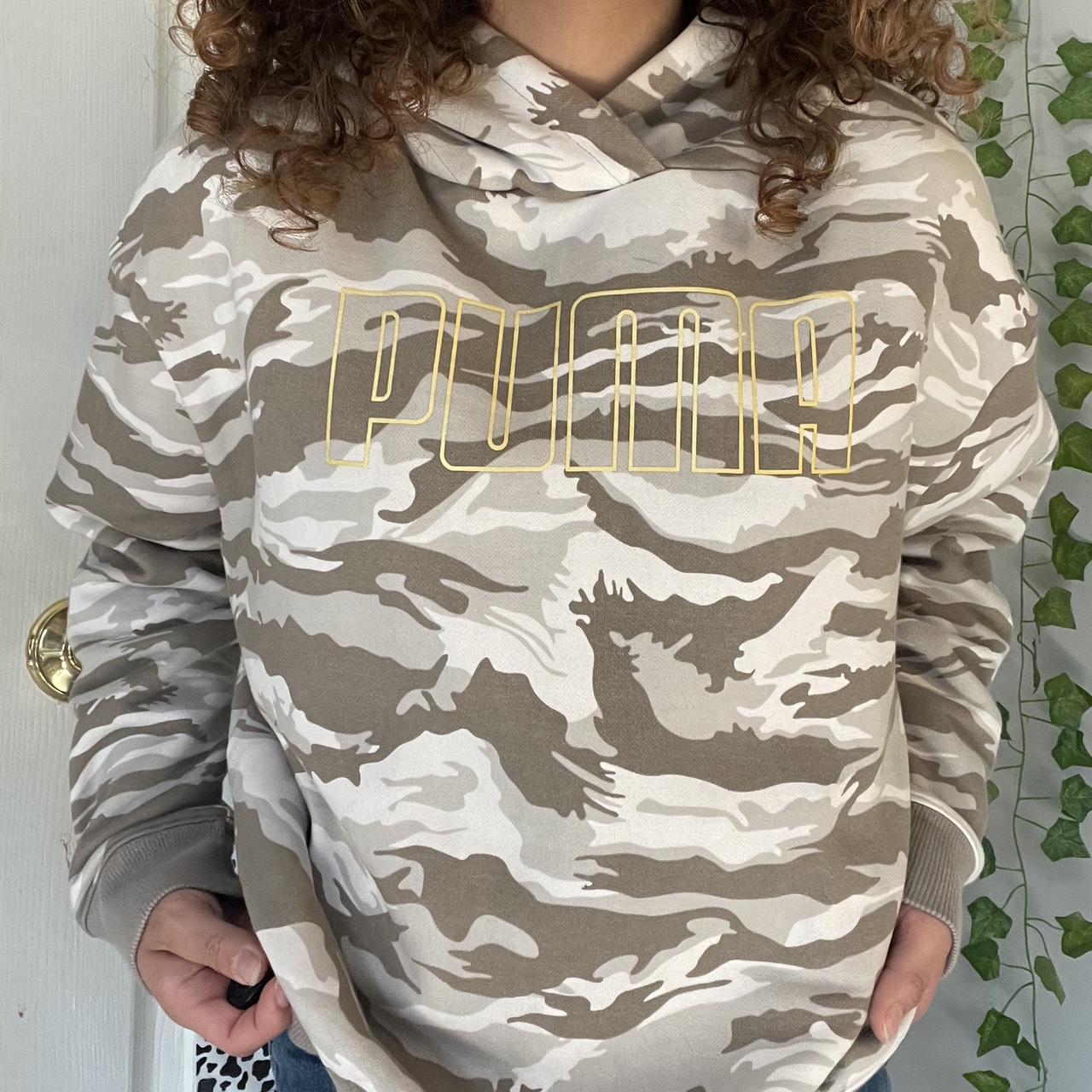 Puma camo deals hoodie