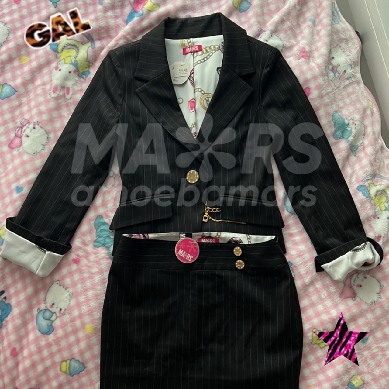 ☆人気☆【I AM MARI】☆Kellang Square Jacket Skirt Se.t☆ ☆人気☆【I AM MARI】☆Kellang Square Jacket Skirt Se.t