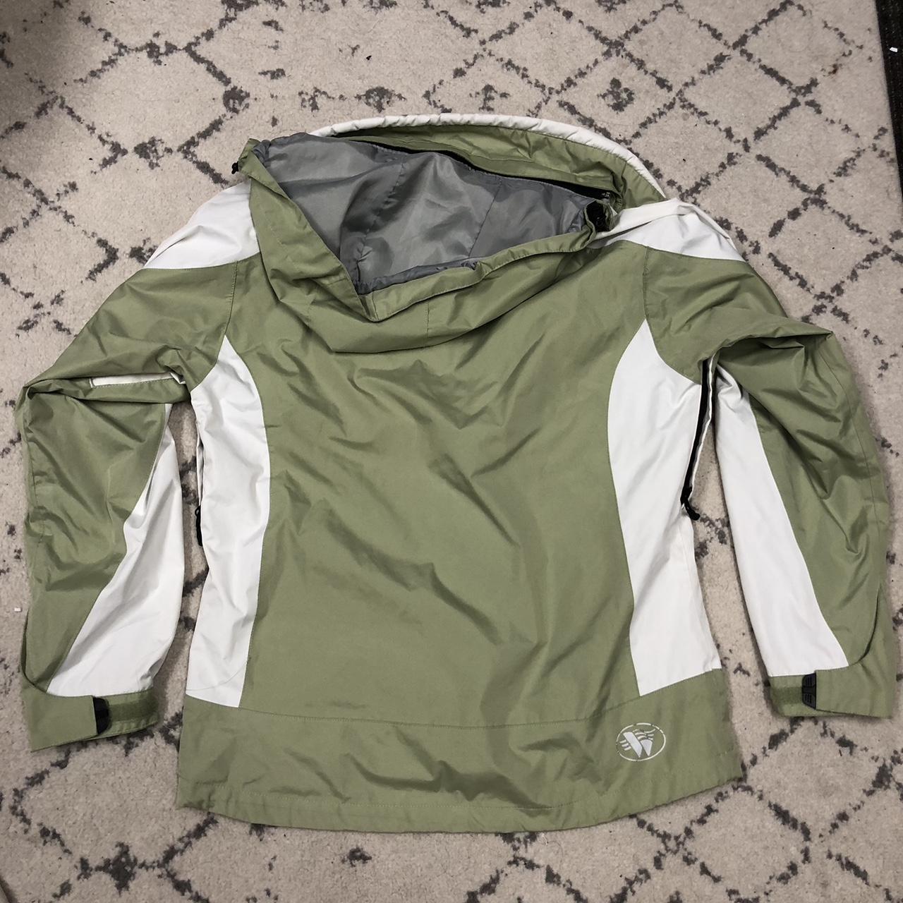 Sage green Wetskins waterproof jacket Perfect for... - Depop