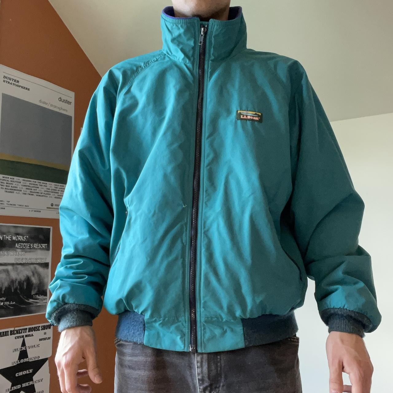 Vintage LL Bean Warm Up Jacket L 1980s lined... Depop