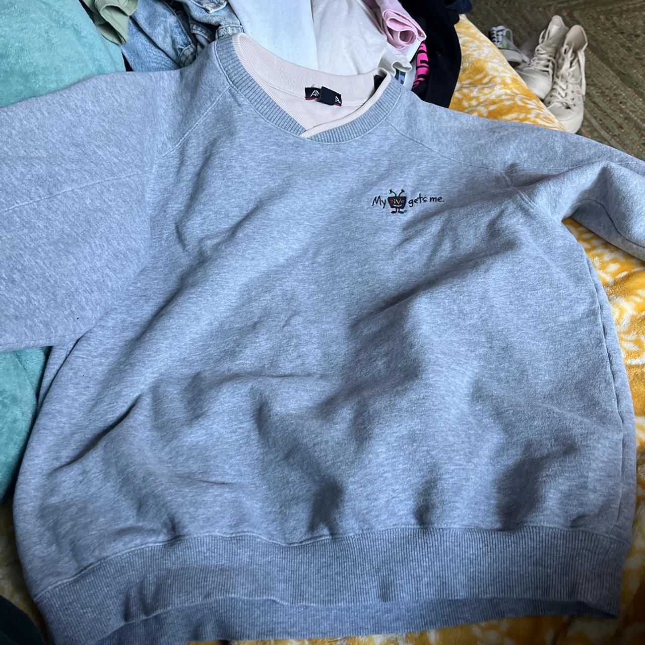 so comfy vintage Antigua crewneck size M not sure... - Depop