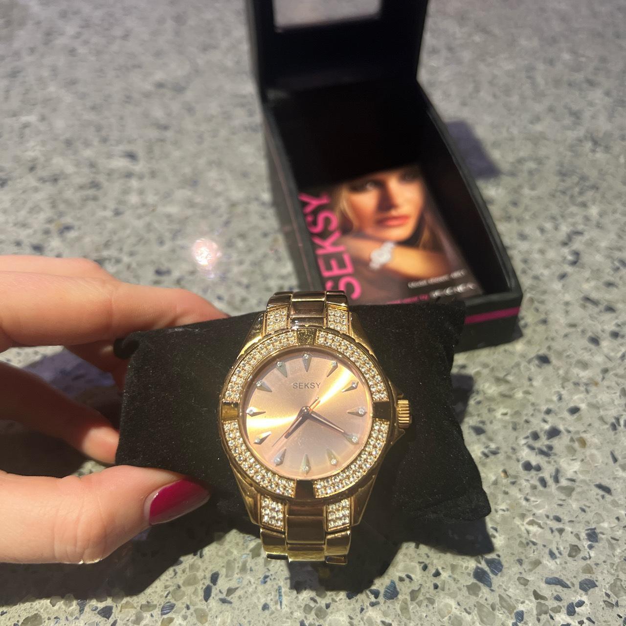 Sekonda seksy rose outlet gold watch