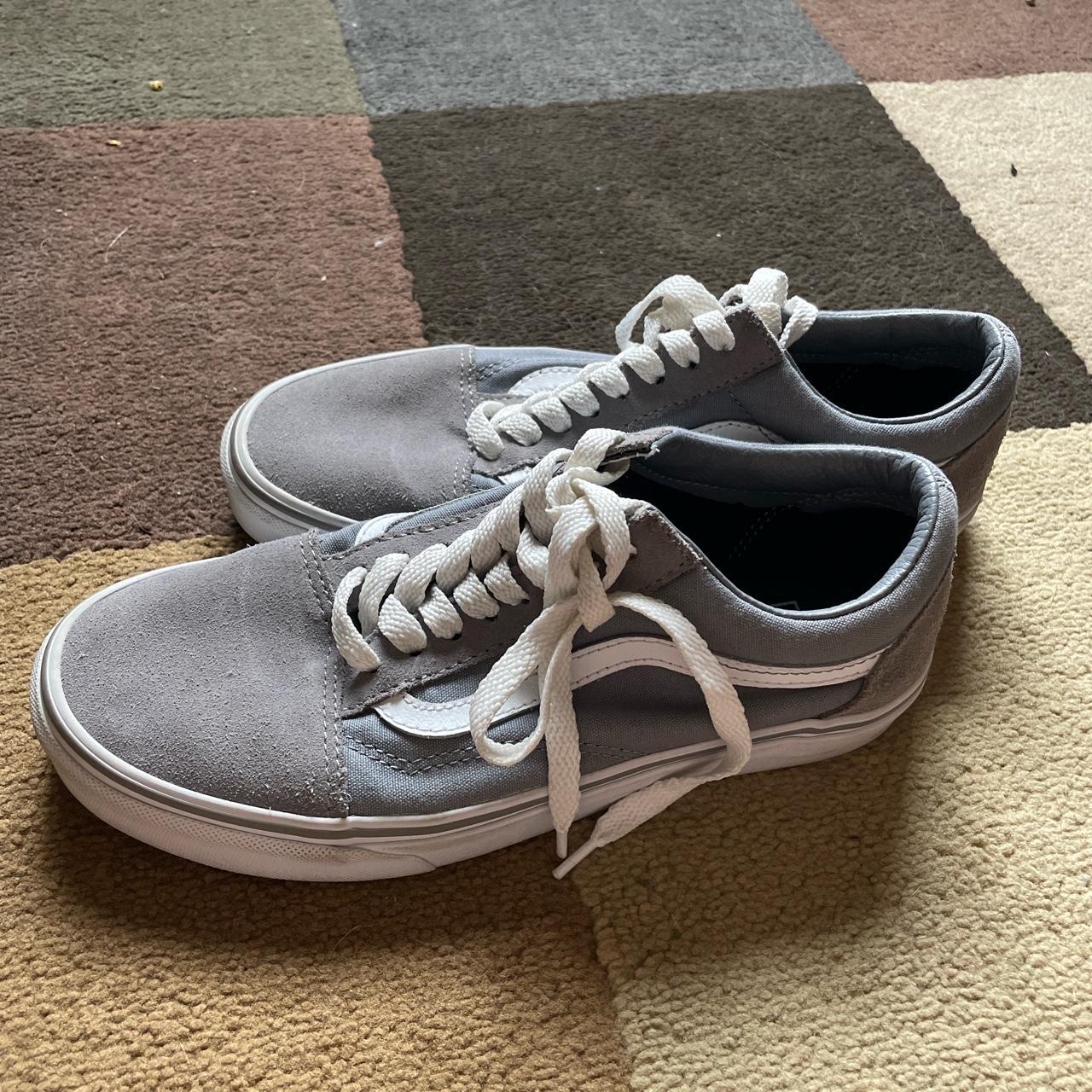 Grey vans 2025 size 8