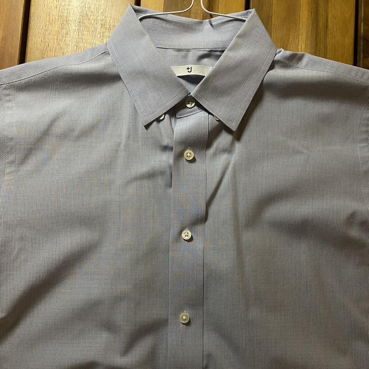 UNIQLO Men's Blue Shirt | Depop