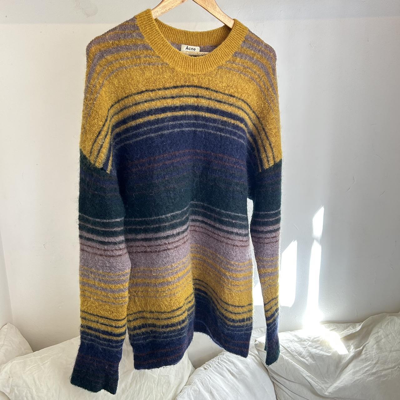 ACNE STUDIOS Mohair knitted sweater Size Medium... - Depop