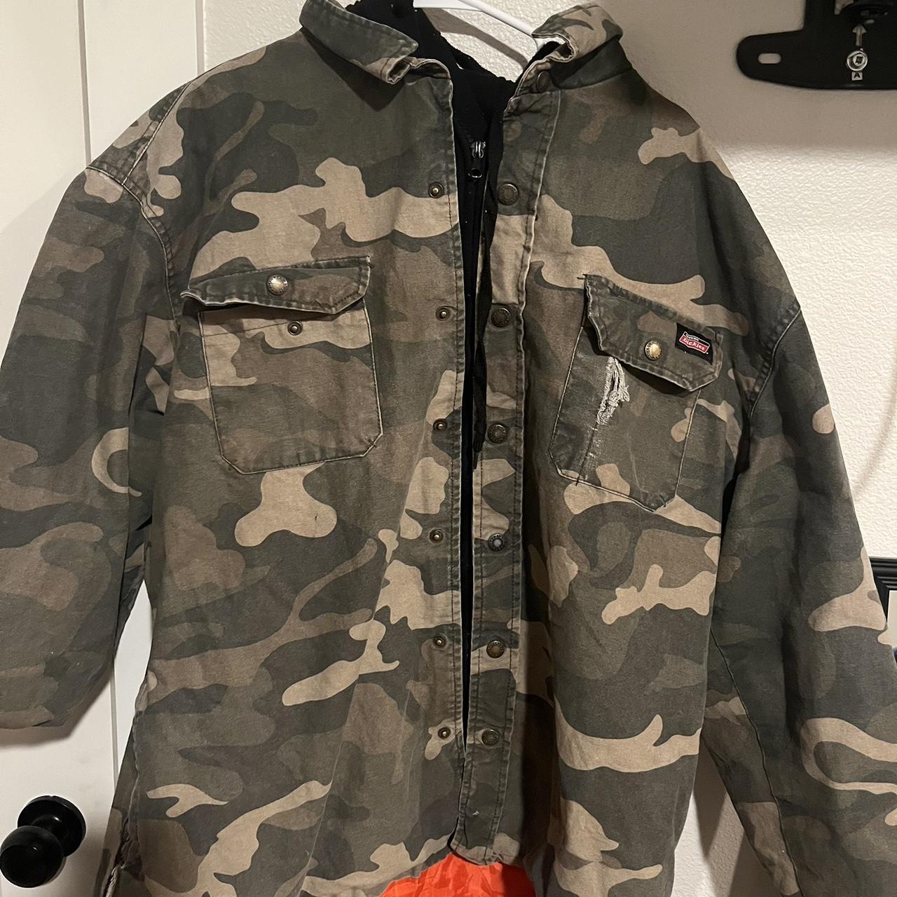 Dickies store camo hoodie