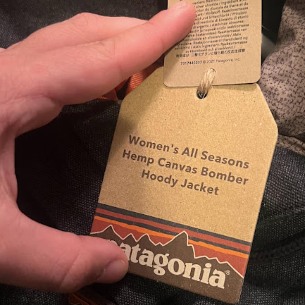 Women's all seasons hemp best sale canvas bomber hoody jacket