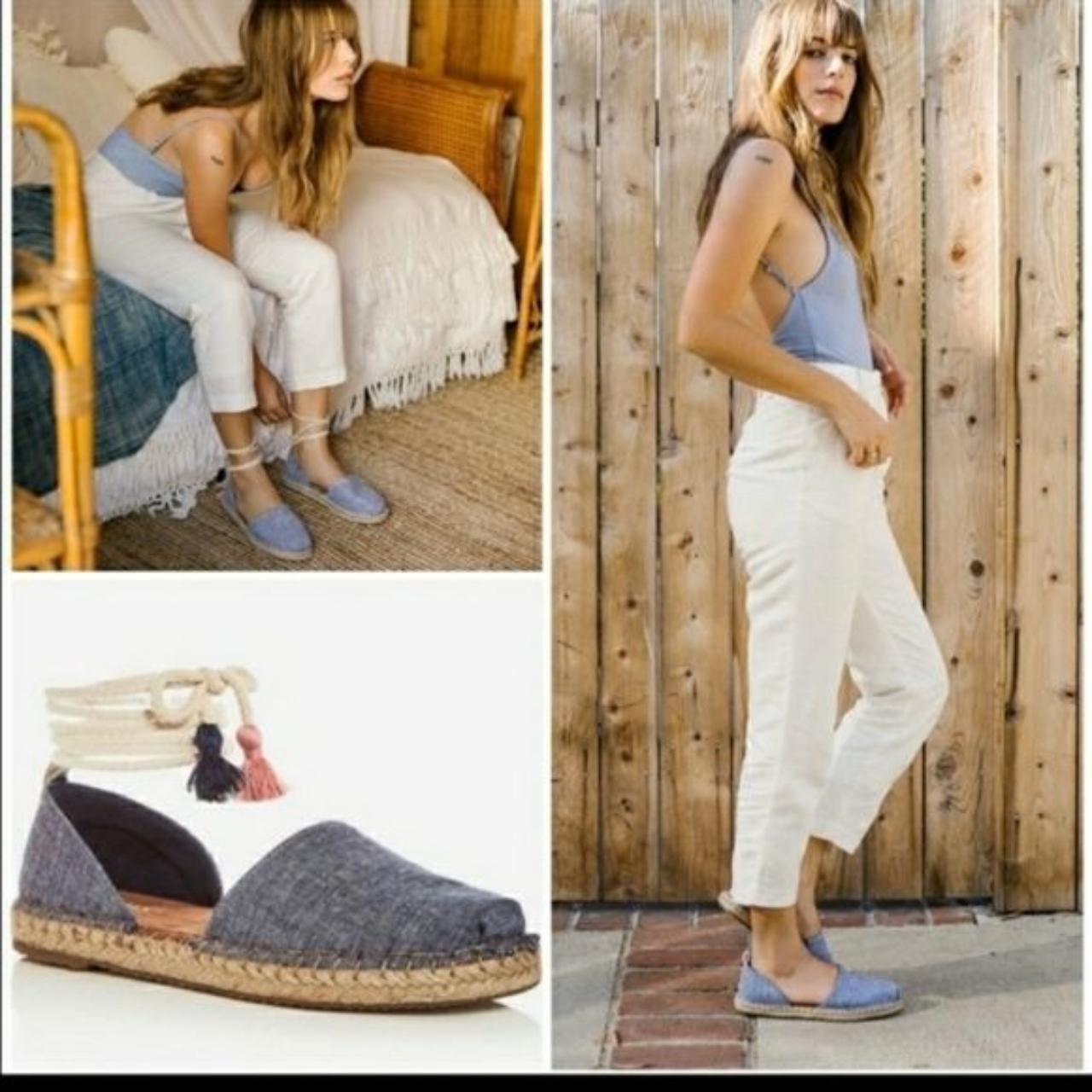 Toms top navy chambray