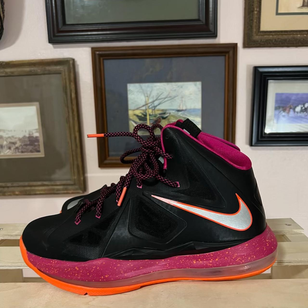 lebron 10 black and pink