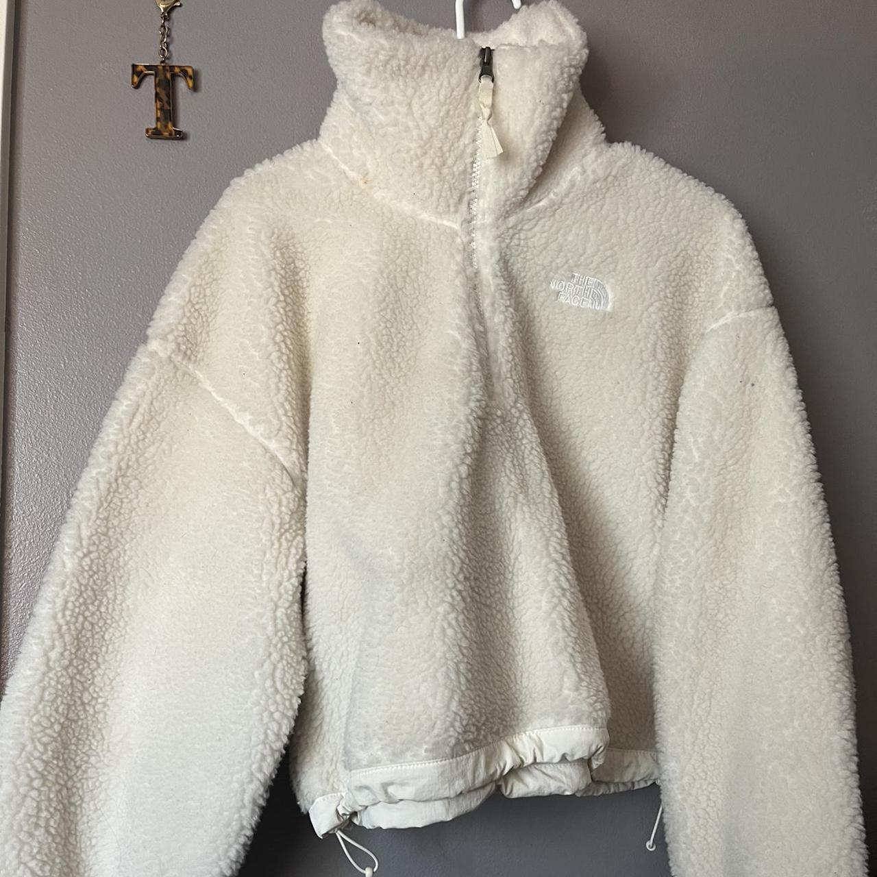 Cropped sherpa online sweater