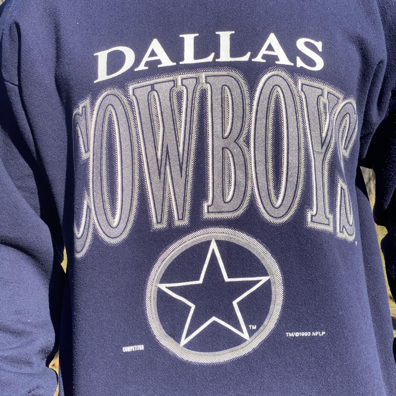 Vintage 1993 Dallas Cowboys sweatshirt Graphic is in - Depop