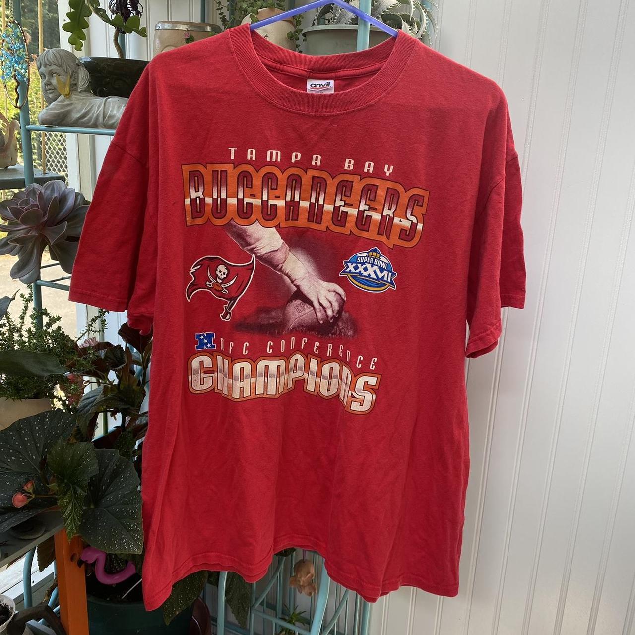 Vintage 90's Tampa Bay Buccaneers NFL Apparel Large - Depop