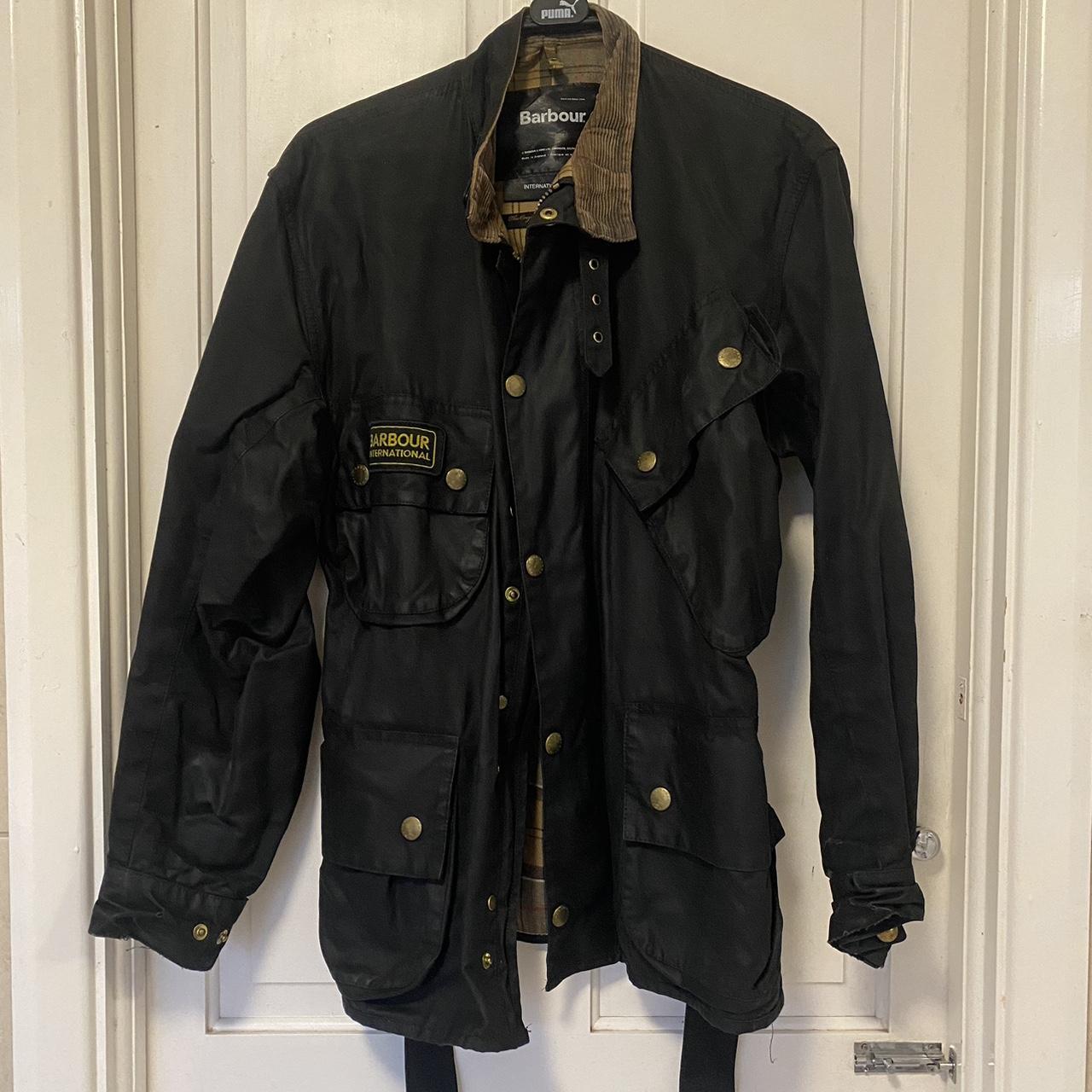 Vintage Barbour international wax jacket Re-waxed | Depop