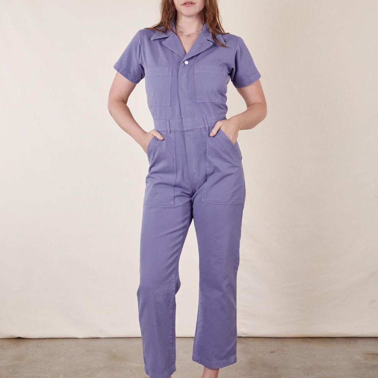 Big Bud Press Women's Purple Jumpsuit | Depop