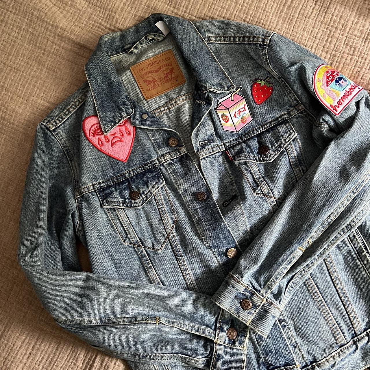 Levi on sale jacket patches