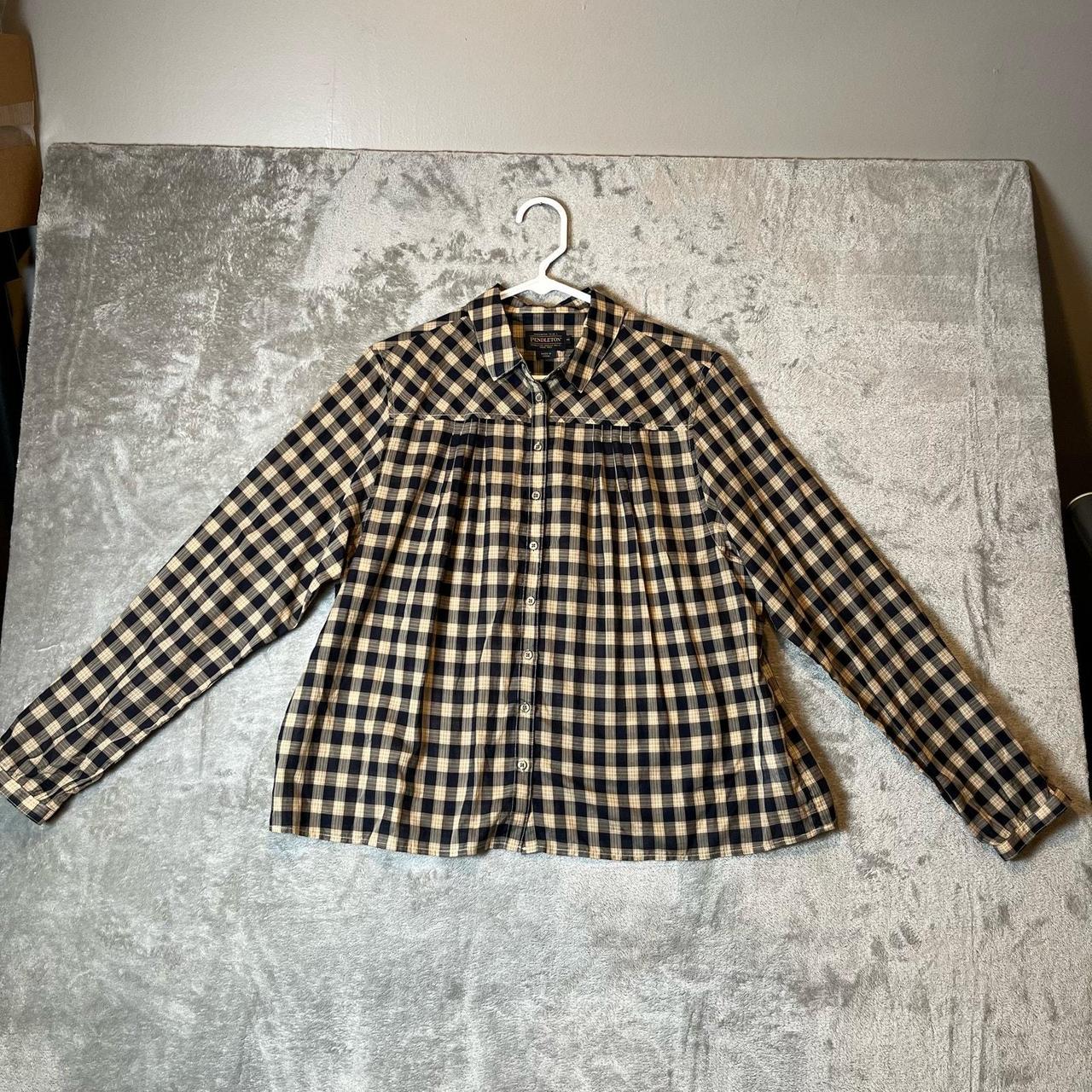 Pendleton Women's Blouse - Blue - M – Pendleton W… - image 1