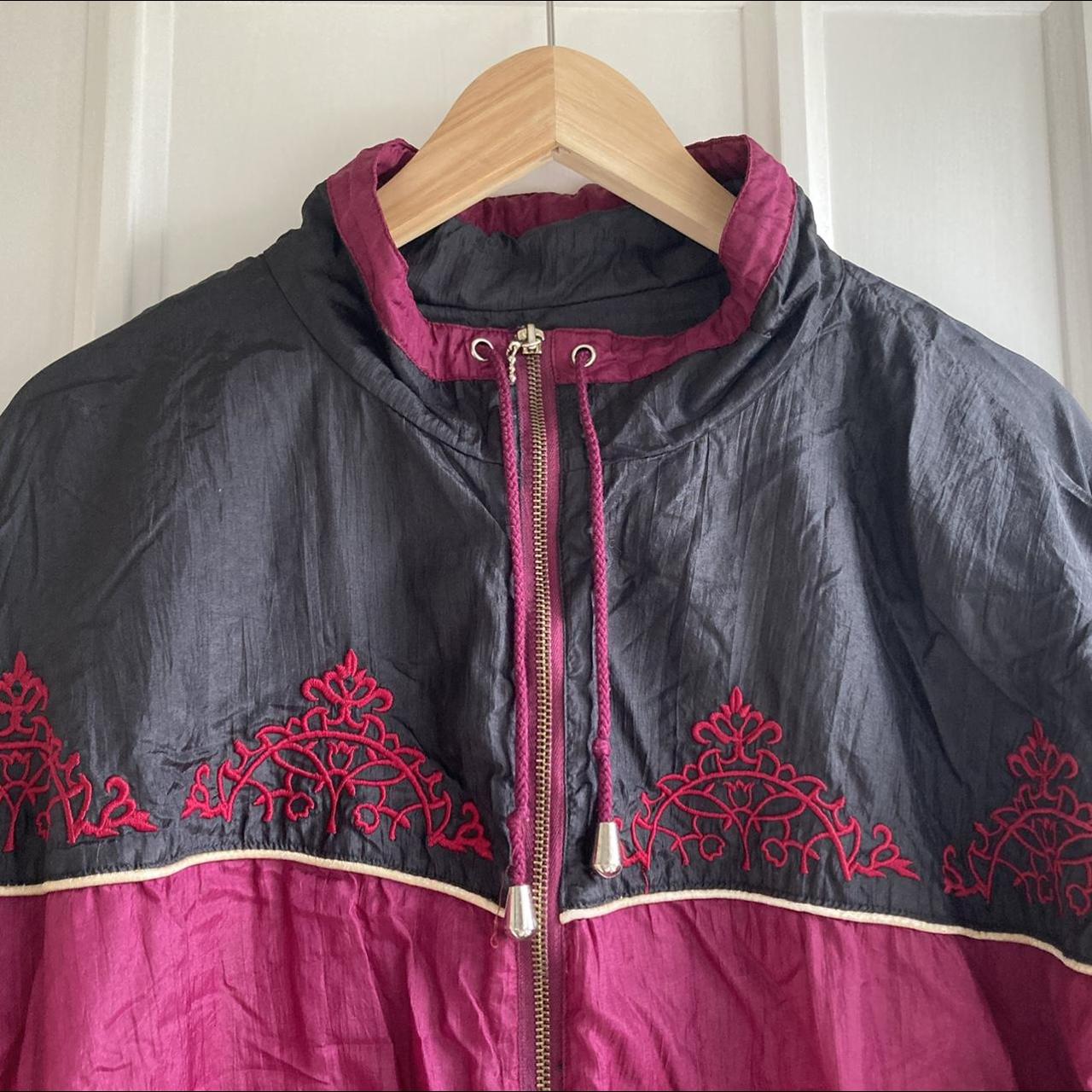 Lightweight oversized vintage rave bomber jacket,... - Depop