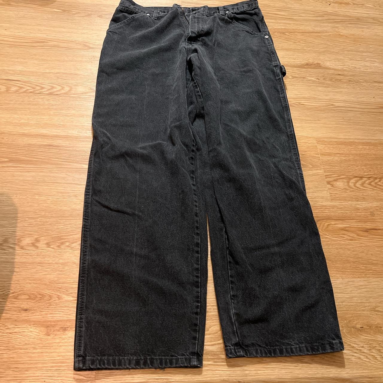 baggy carpenter jeans vintage wrangler 32x30 - Depop