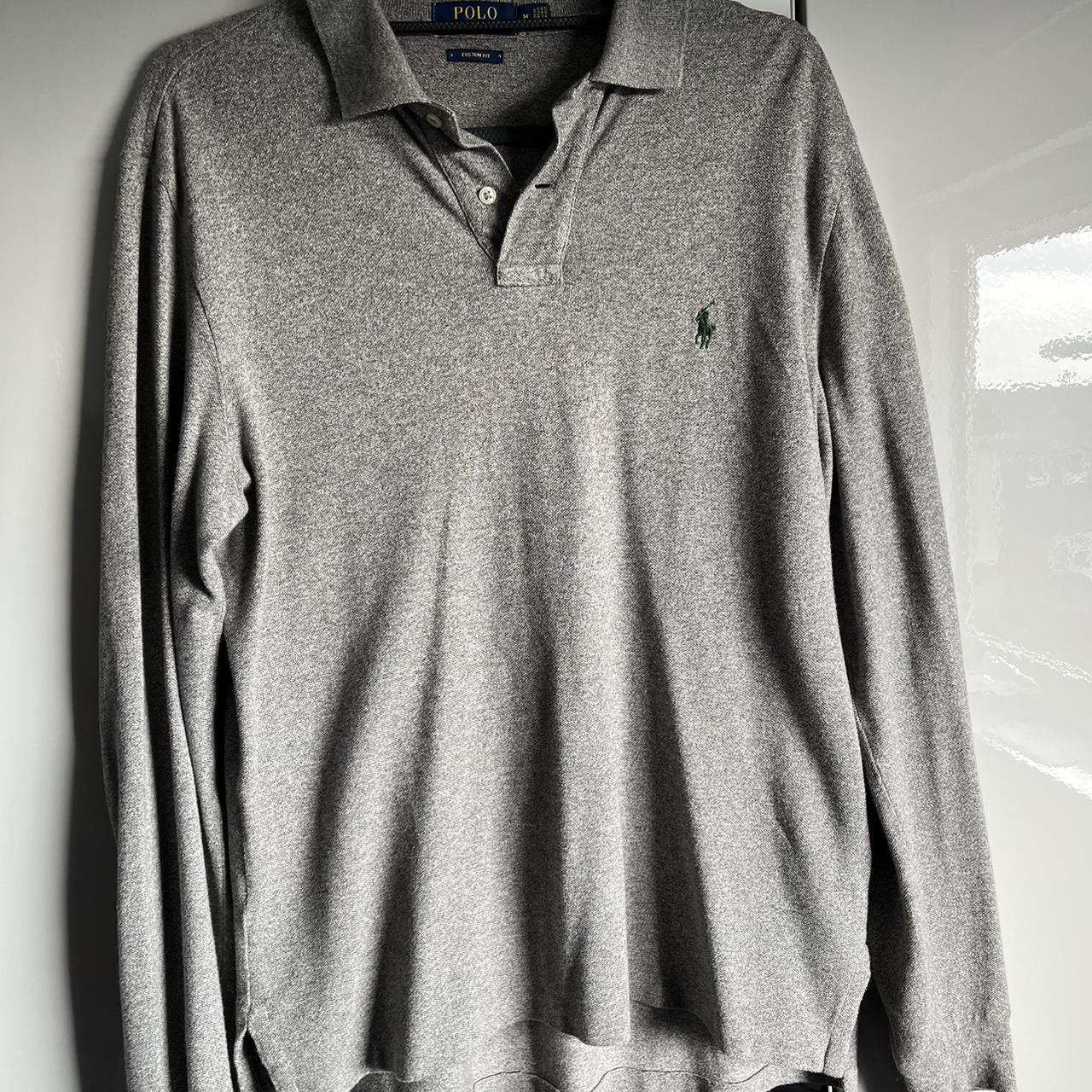 Polo Ralph Lauren Men's Grey Polo-shirts | Depop