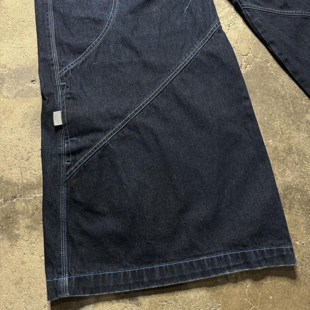Insanely Rare 90s/Y2k Kik Wear Wide Leg Denim | Depop