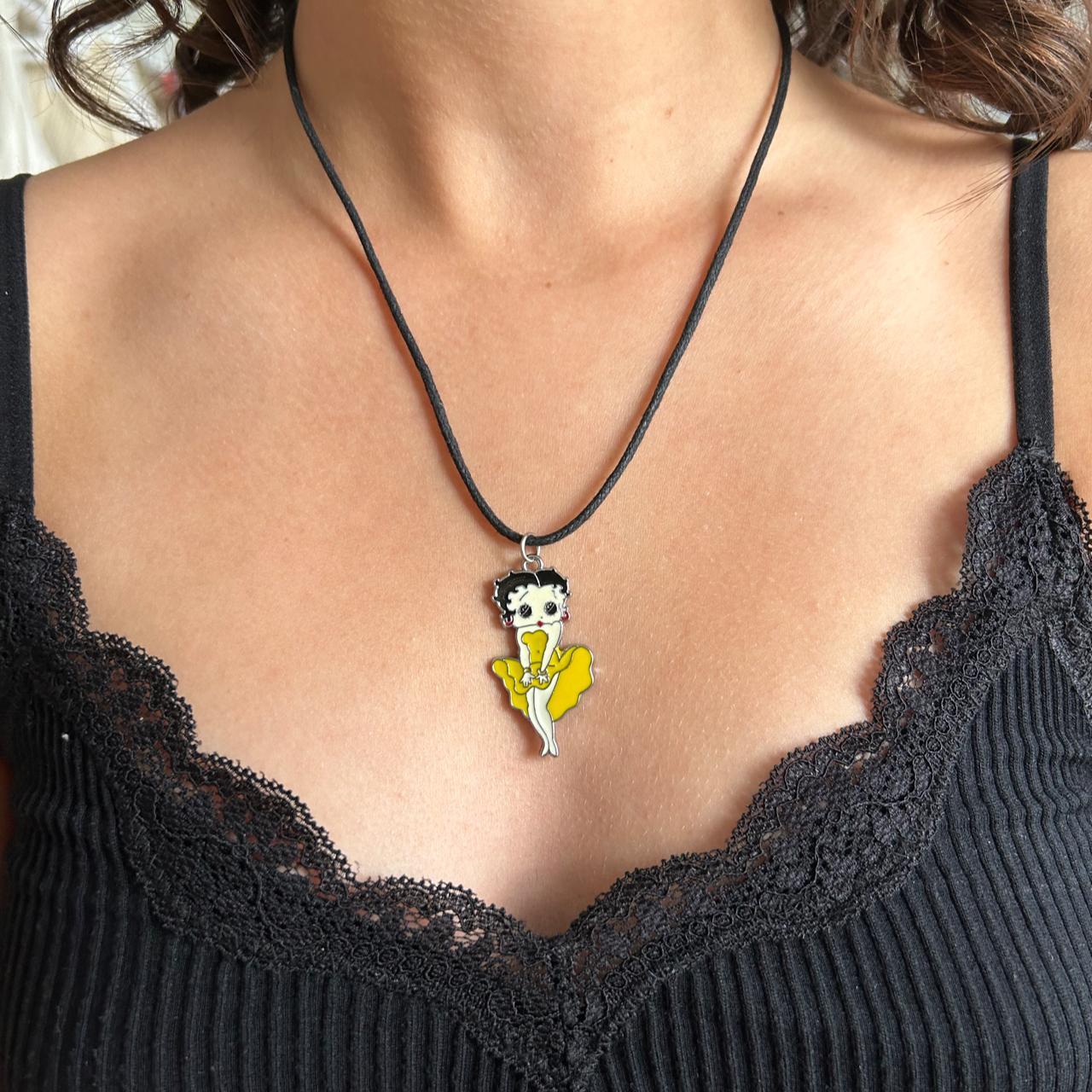 Betty hot sale boop necklace