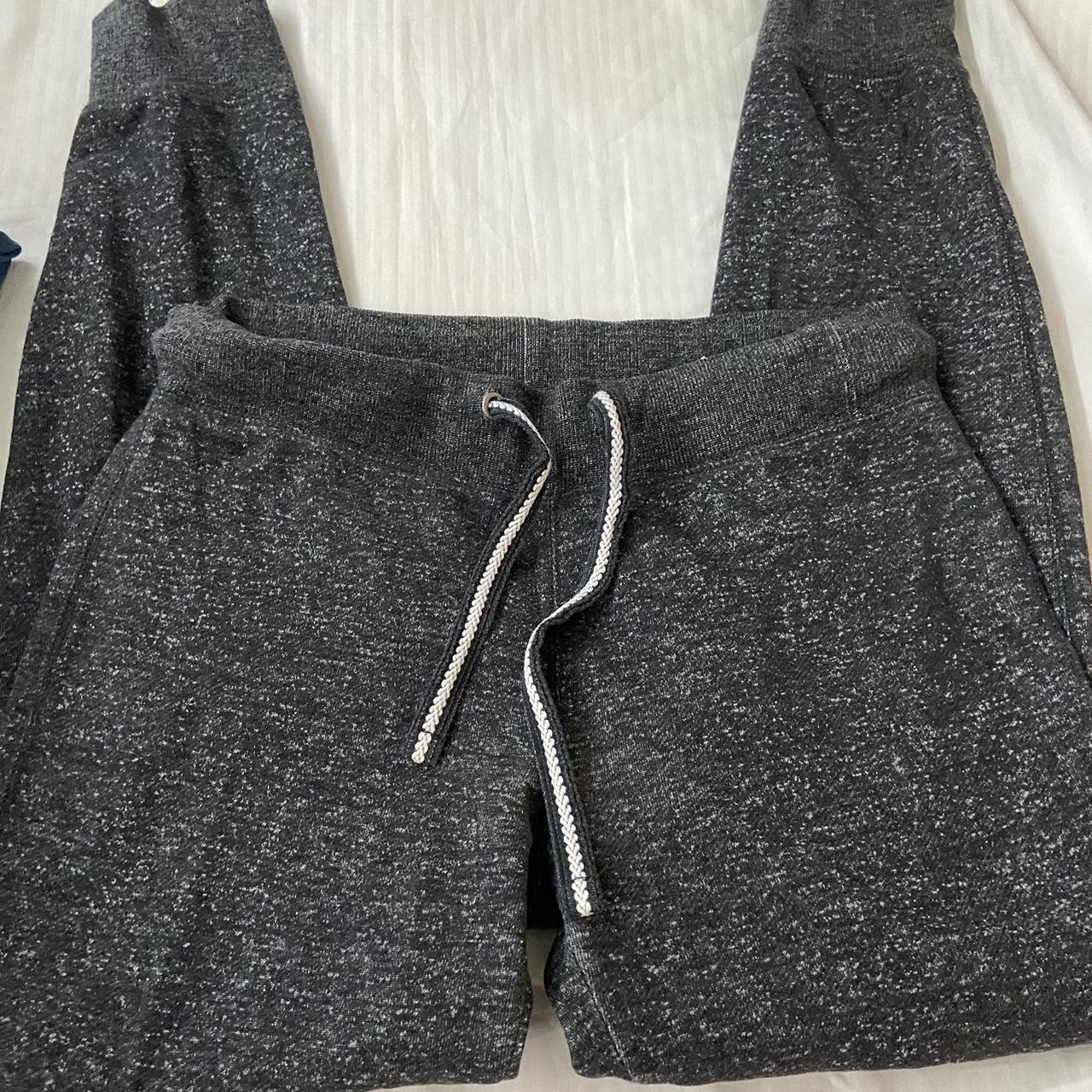 Dark gray sweats -no flaws -in the inside the waist... - Depop