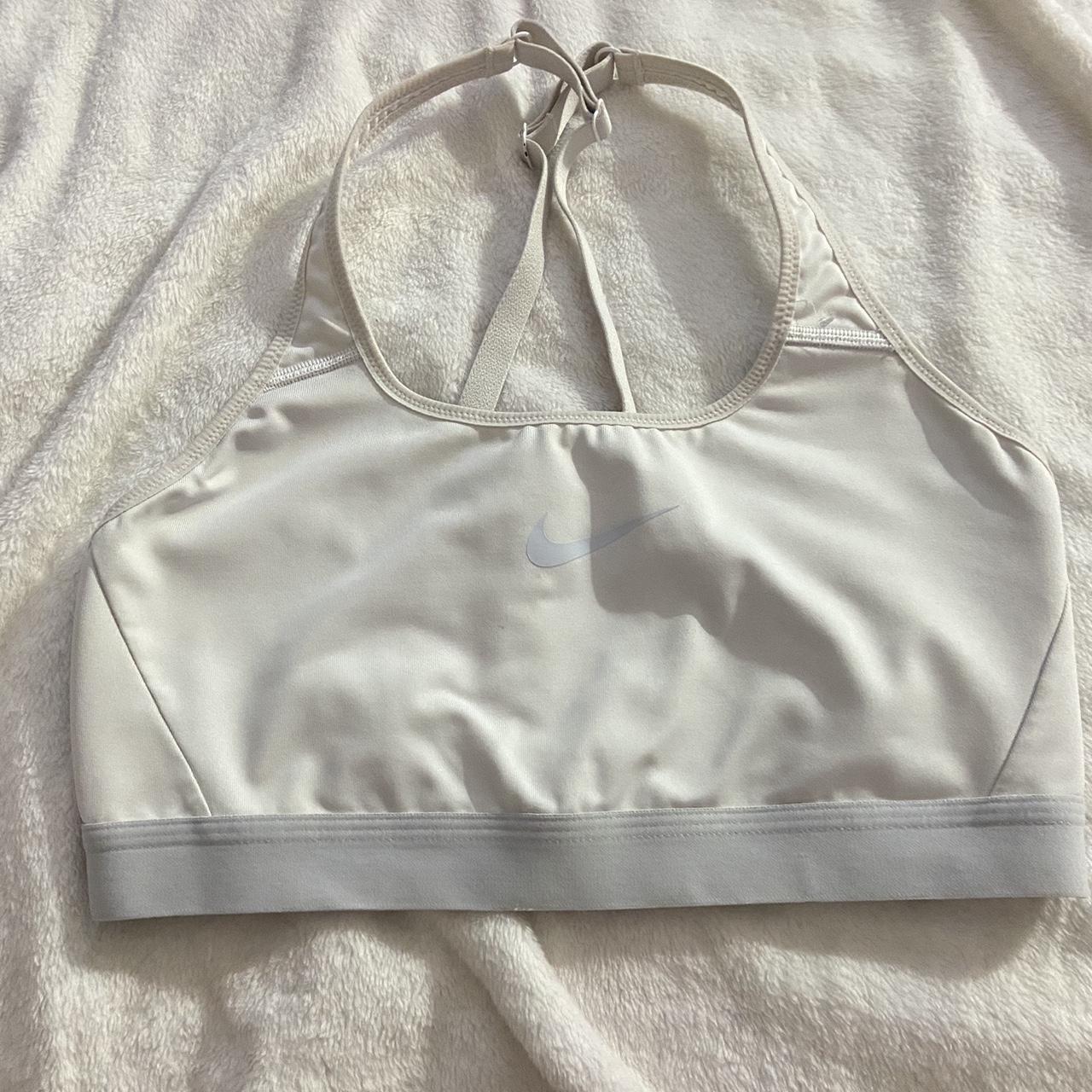 Nike sports bra criss cross back no cracking on... Depop