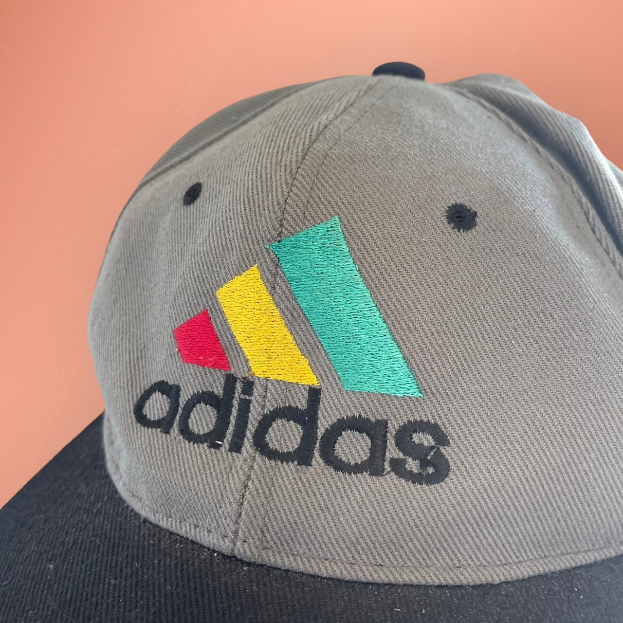 Vintage 80s 90s Adidas Rainbow Logo All Embroidered - Depop