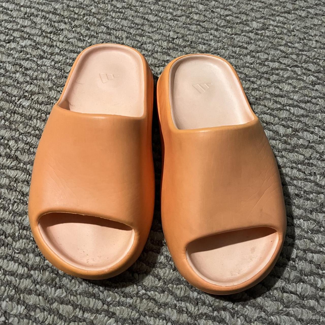 yeezy slides women orange