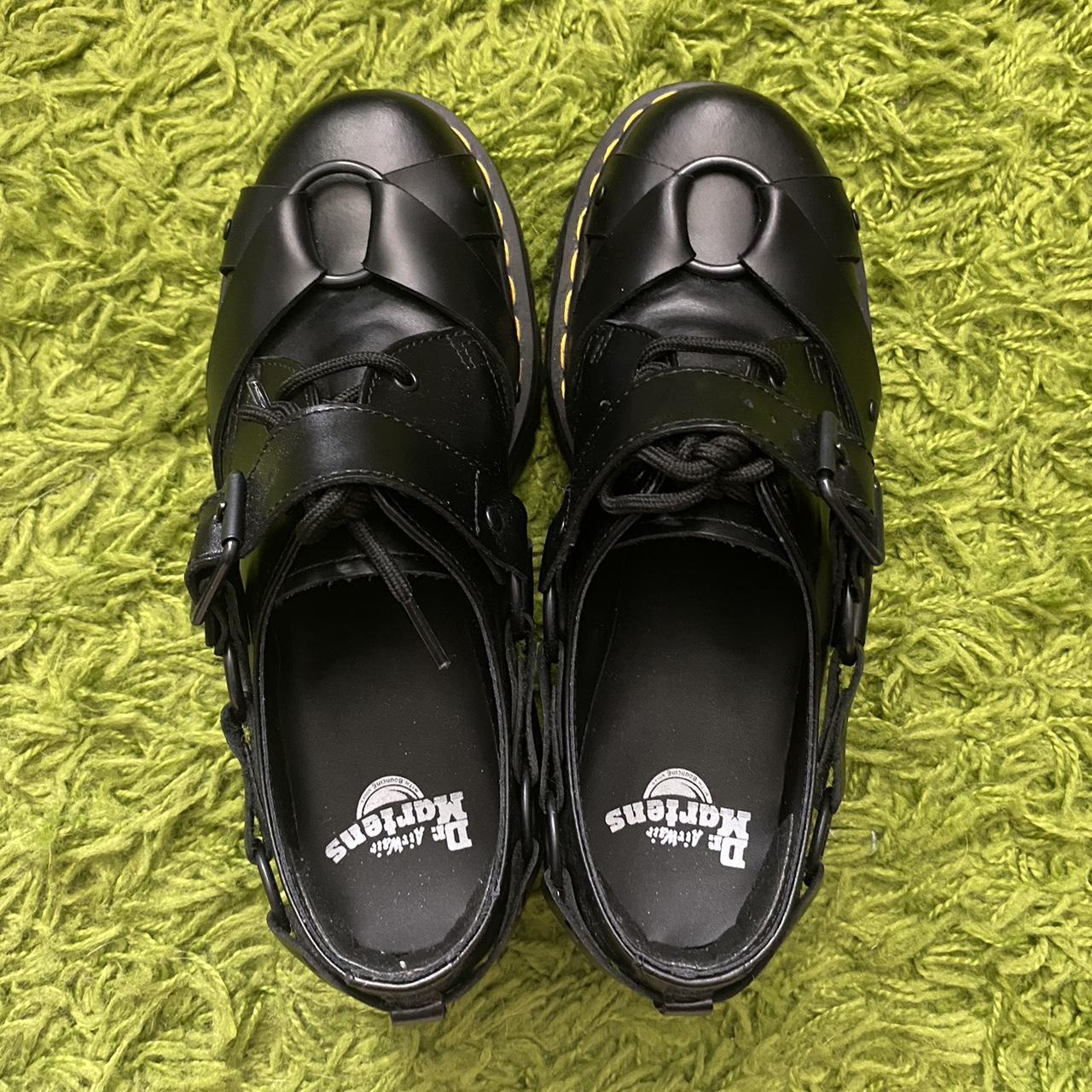 Dr Martens 1461 Quad Harness Black Size: Women’s... - Depop