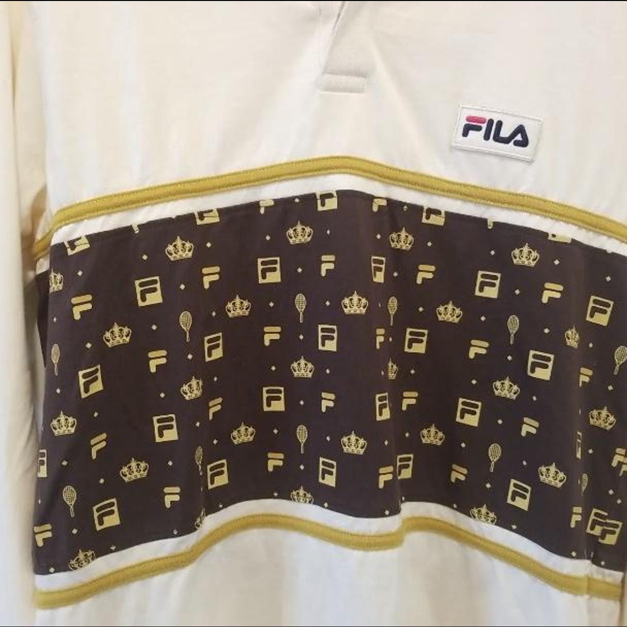 Fila polo 2024 mens brown