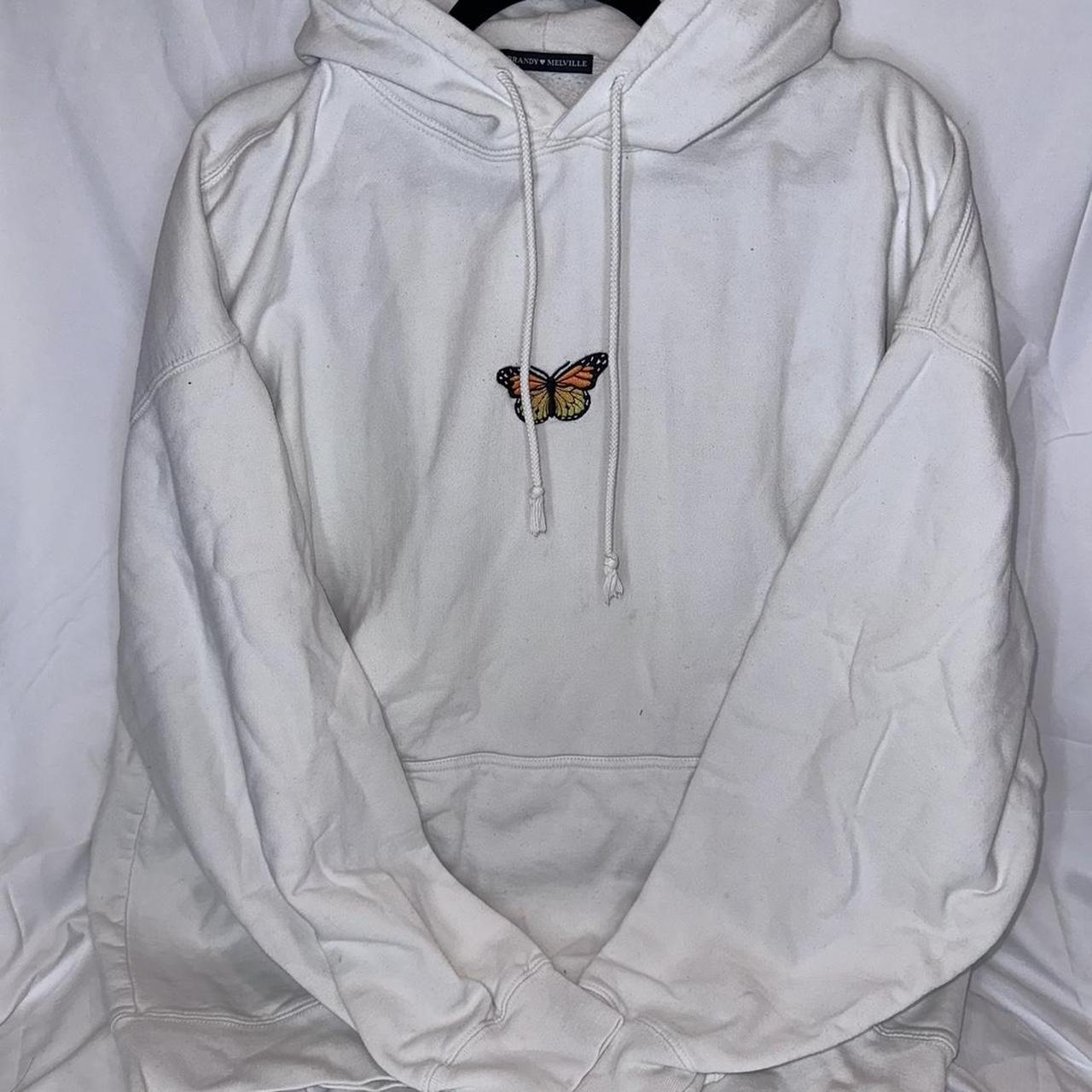 Brandy melville butterfly sweatshirt on sale