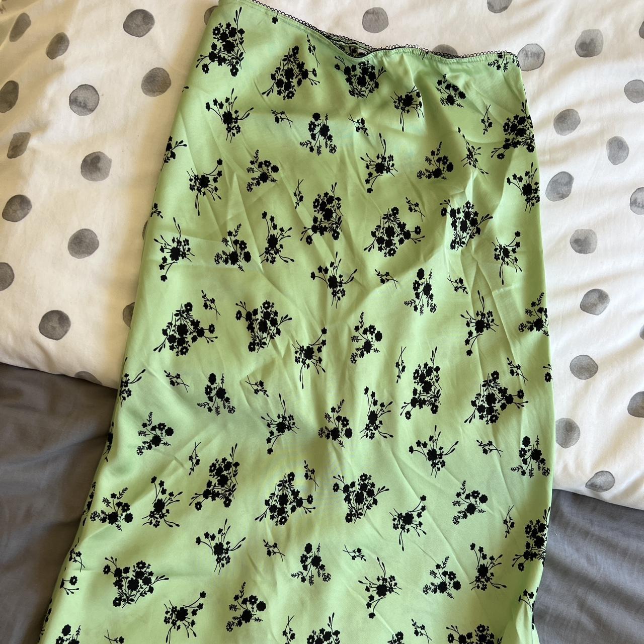 topshop green shoes