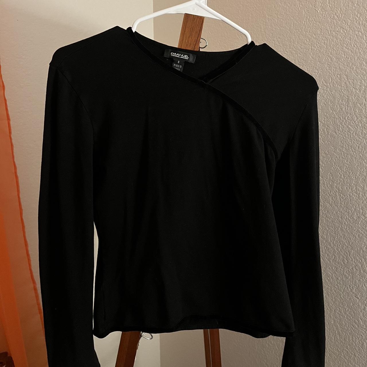 Emanuel Ungaro Women's Black Shirt