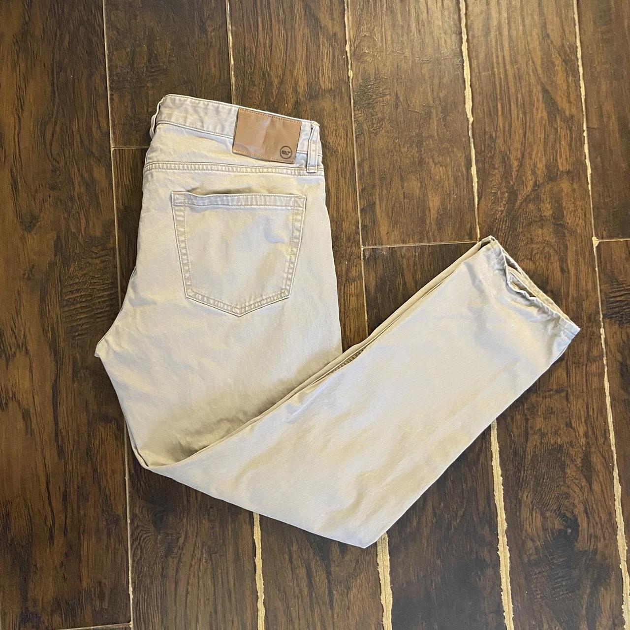 Vineyard Vines khaki pants Size 35x30 Great... Depop