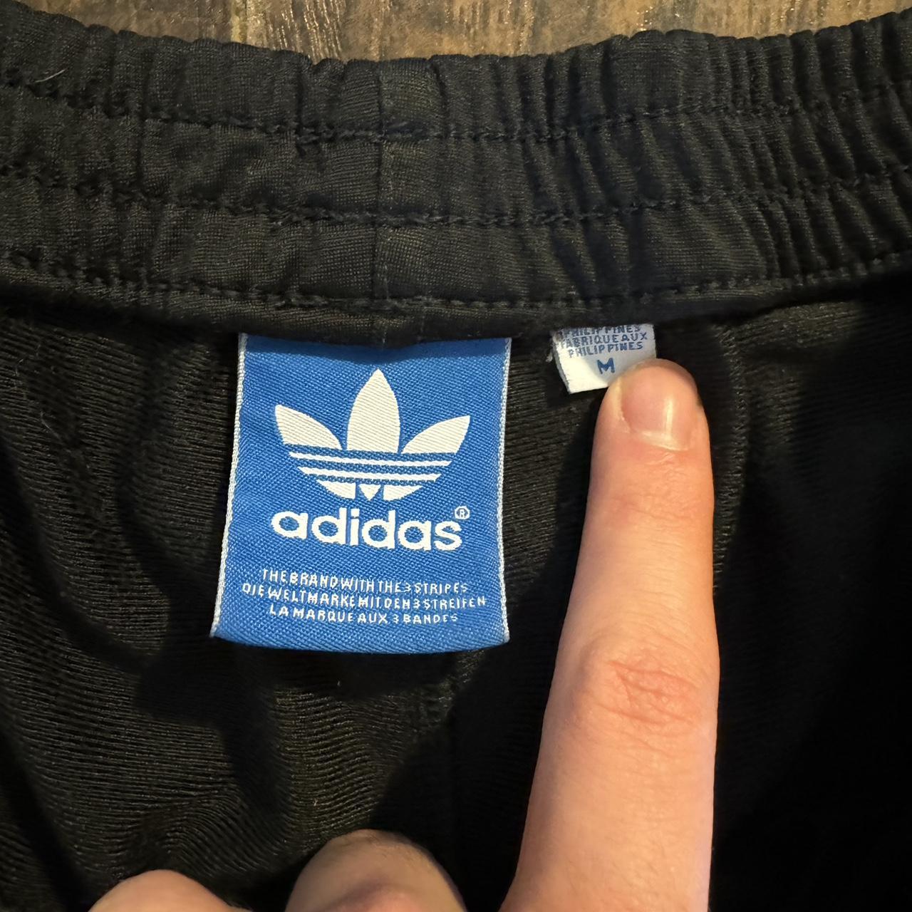 Adidas 3 Strip Sweatpants Size M Embroidered... - Depop