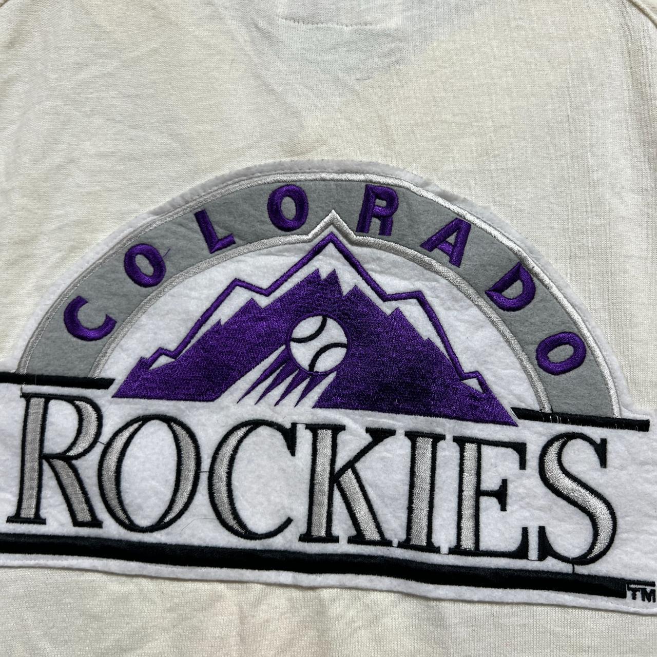 Vintage Colorado Rockies Starter Jersey 1990s Pin - Depop