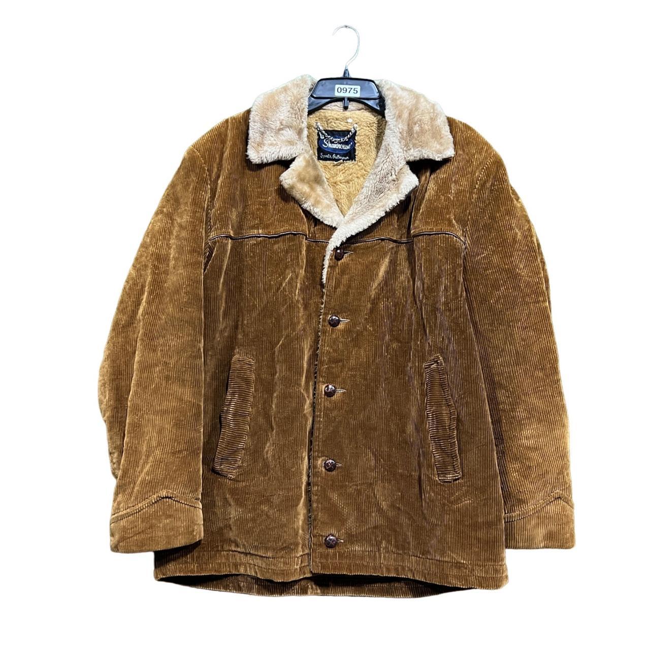 vintage shanhouse corduroy jacket size 42 Size:... - Depop