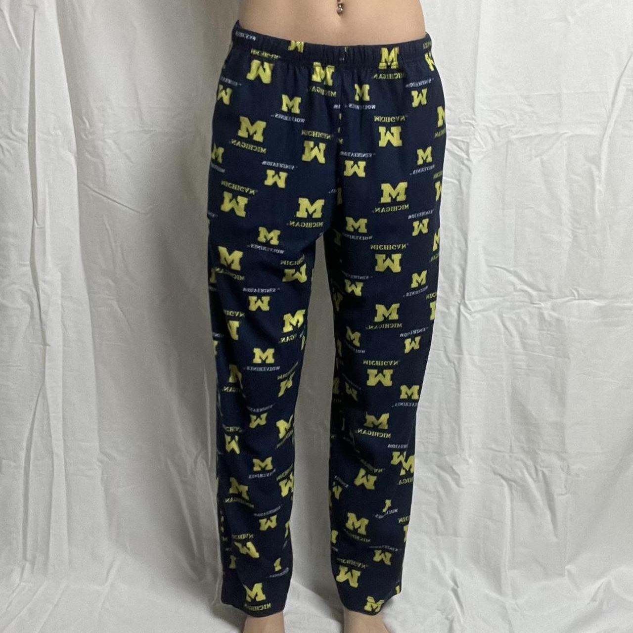 michigan pajama pants brand genuine stuff size Depop