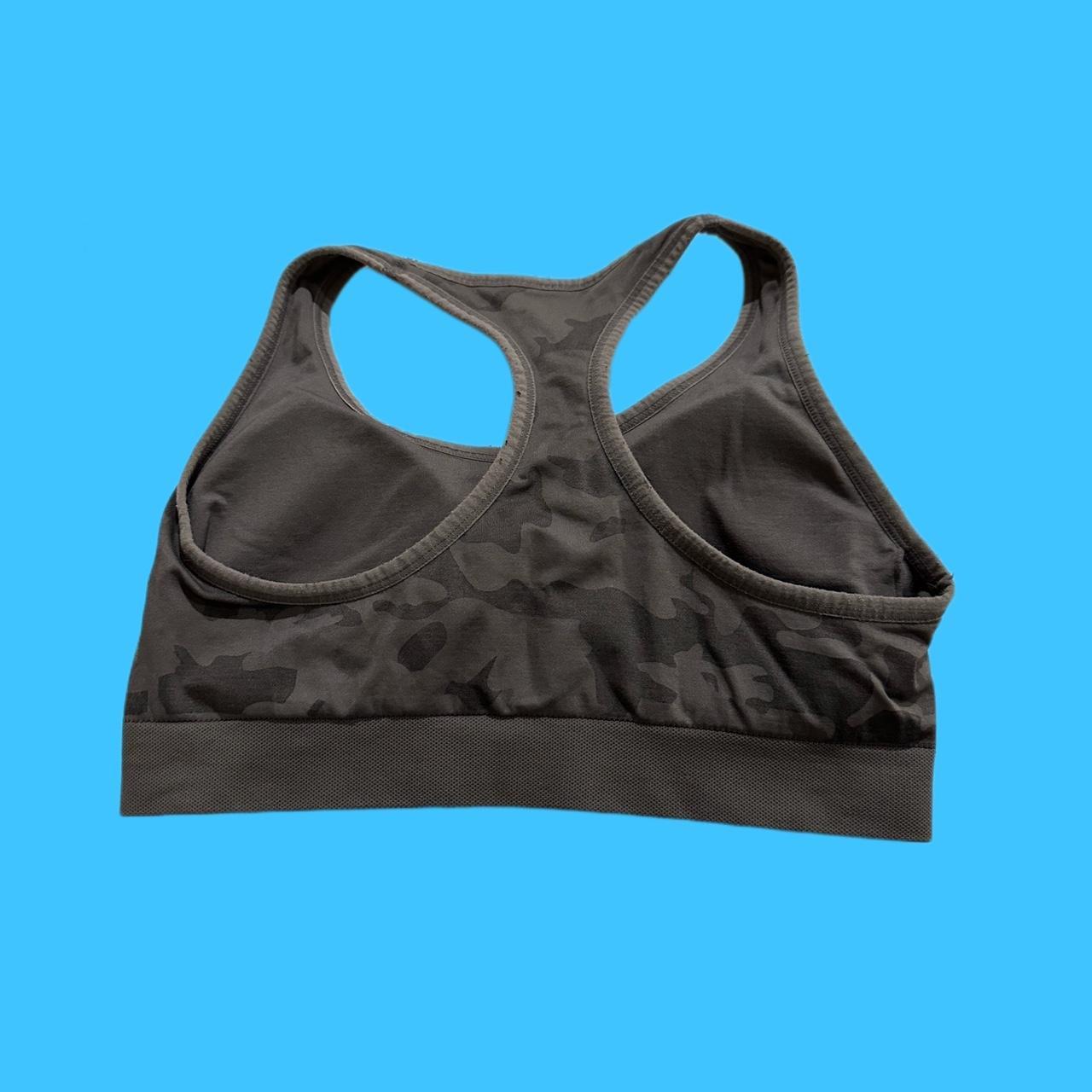 Puma Women's Grey Croptop Depop