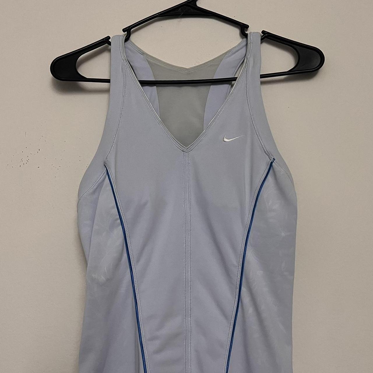 Baby blue Nike tennis dress Length stops right... Depop